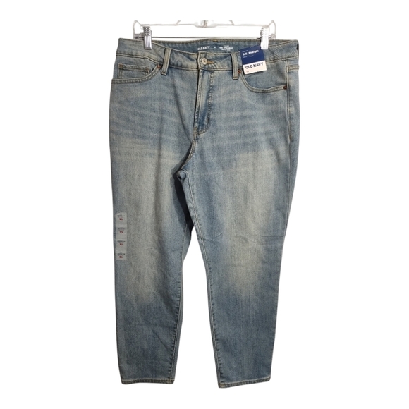 Old Navy Denim - Old Navy Plus Size O.G. Straight‎ High Rise Ankle Casual Preppy Vacation Jean 14